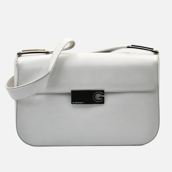 Metal Accent Shoulder Bag