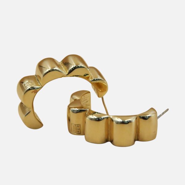 Givenchy C Hoop Earrings
