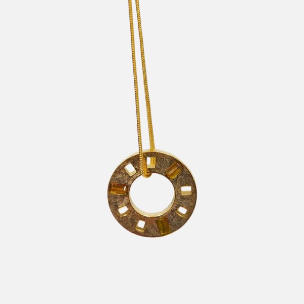 Givenchy Medal Charm Necklace