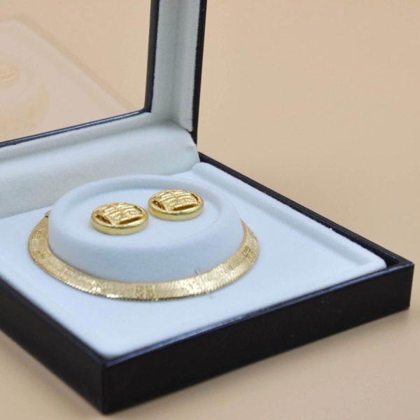 Chic Bracelet and Earrings - Set