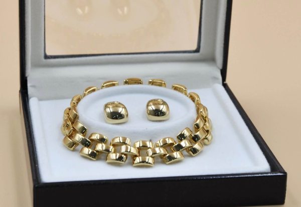 Givenchy Maillon Chain Bracelet and Earrings - Set - Image 2