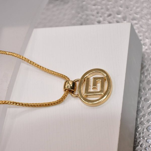 Charm Letter Necklace - Image 3