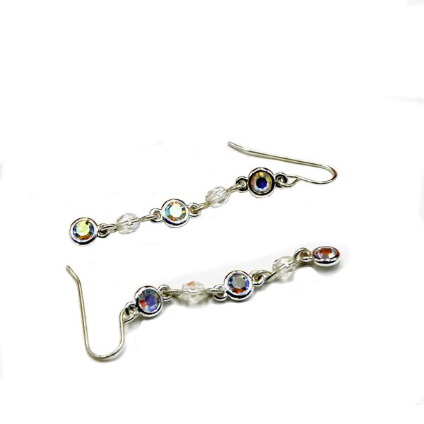 Nine West Crystal Drop Earrings - Image 3