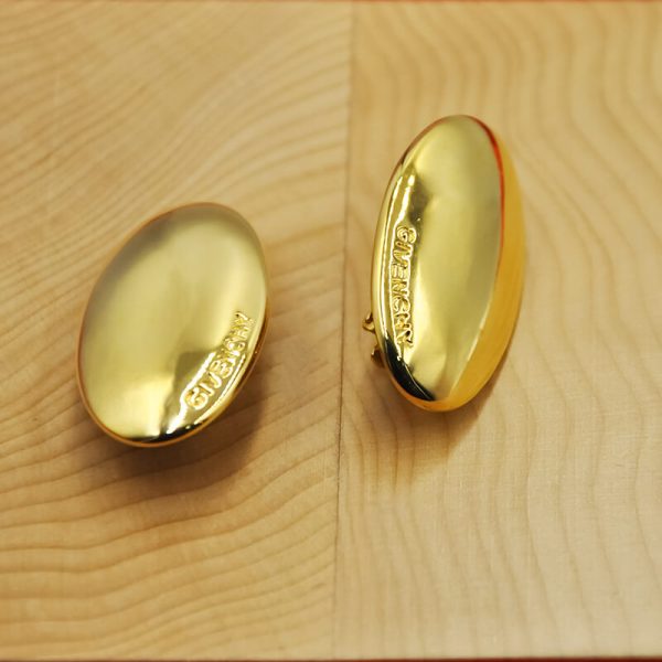 Givenchy Disc Stud Earrings