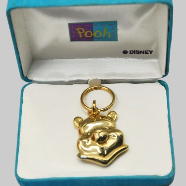 Winnie the Pooh Gold Plated Key Chain
