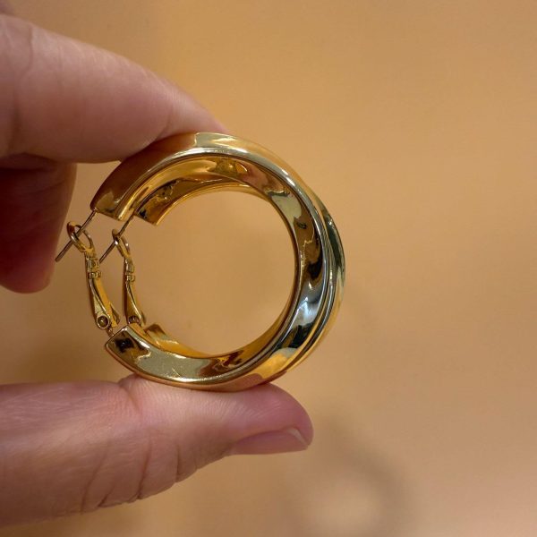 Bold Hoop Earrings - Image 4