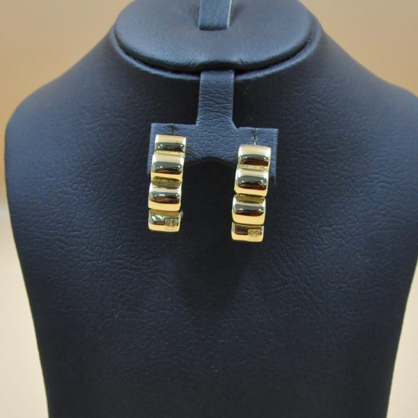 Givenchy C Hoop Earrings - Image 4